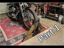 Maybe you would like to learn more about one of these? Homemade Motorcycle Stand Part 1 Youtube