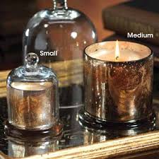 Zodax Mercury Glass Candle Jar With