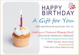 Maybe you would like to learn more about one of these? Birthday Gift Certificate Template For Word Document Hub