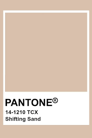 Pantone Shifting Sand Pantone Farbinspiration Farben