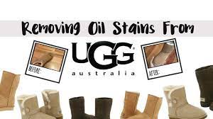 Buy oil remover for suede & more. How To Remove Oil Grease Stains From Uggs Youtube
