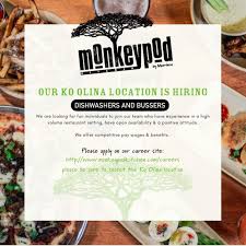 Obviously fish tacos are always a popular menu item on maui, but the dirty monkey has outdone themselves with theirs. Monkeypod Kitchen By Merriman Ko Olina Posts Kapolei Hawaii Menu Prices Restaurant Reviews Facebook