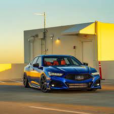 Lowered 2021 Acura Tlx In 2021 Acura Tlx Acura Vossen