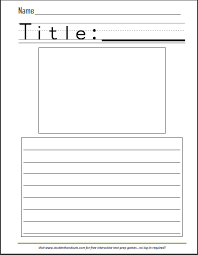 Write A Story Sheet For Kids With Picture Box For Kindergarten And First Grade Free To Print Pdf Letter To Teacher Writing Planning Sheet Writing Planning