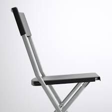 Il telaio è formato da un tubo di acciaio laminato a caldo per la parte verticale mentre per. Gunde Sedia Pieghevole Nero Ikea It