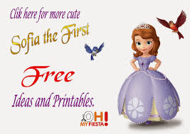 Are you looking for free sofia birthday templates? Sofia The First Free Printable Invitations Or Photo Frames Oh My Fiesta In English
