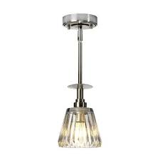 Elstead Agatha 3 Light Bathroom Pendant Light in Polished Chrome