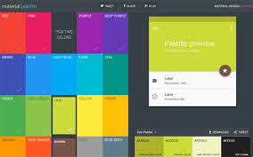 Eunice Corbin On Twitter Material Design Color Palette Generator Material Design Palette