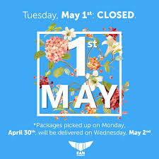 Stiam ca pot sa vad unde se afla coletul de la fan courier, daca am codul awb pentru. Fan Courier Work Schedule 1st May 2018 Fan Courier
