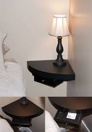 Easy Floating Bedside Shelf Tutorial Bedroom Night Stands Floating Bedside Table Small Nightstand