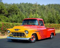 Image result for Radiant Red 1955 Truck