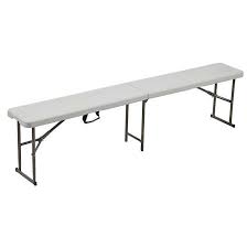 Academy Sports Outdoors 6 Ft Fold In Half Bench Academy In 2020 Home Decor Home Folding Table