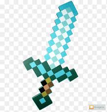 The diamond ore block itself (rather than its diamond drops) can be obtained by mining it with an iron, diamond or netherite pickaxe with the silk touch enchantment. Minecraft Pocket Edition Sword Toy Game Minecraft Diamond Axe Game Angle Png Pngegg
