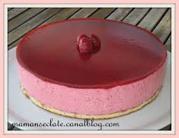 Bavarois Aux Framboises Bis Version Avec Thermomix Maman S Eclate Recette Entremet Bavarois Framboise Thermomix Recette Gateau