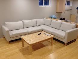Comfort Works We Got Our New Covers In Record Time We Wanted A Karlsbad 2 3 Corner Couch In Leather But Corner Sofa Covers Couches Living Room Ikea Sectional