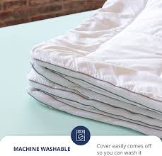 Check spelling or type a new query. Buy Viscosoft 4 Inch Pillow Top Memory Foam Mattress Topper Queen Made In Usa Serene Lux Dual Layer Mattress Pad Online In Hong Kong B075mqtb3w