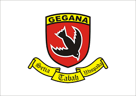 Gegana Brimob Logo Seragam Pria Lambang Negara Angkatan Darat