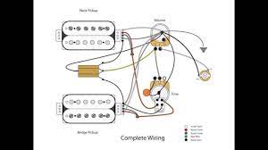 For the 5 positions on the switch, i needed these combinations: Dual Humbucker W 1 Vol And 1 Tone Youtube