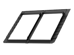 Raccord Fenetre De Toit Pour Ardoises Jumo Gris Velux Ekl Pk10 Leroy Merlin