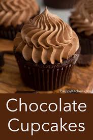 This Easy Chocolate Cupcake Recipe From Preppy Kitchen Makes Perfect Moist Fudgey Fl Cupcake Recipes Chocolate Easy Chocolate Cupcake Recipe Cupcake Recipes