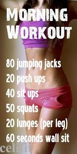 Homemade Vapor Rub Morning Workout Waist Training Workout Fitness Training