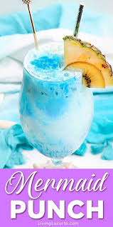 Mermaid Rum Punch Recipe Rum Punch Recipes Tropical Drink Recipes Alcohol Drink Recipes