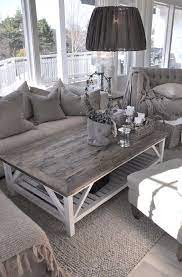 Rustic Barn Coffee Table Living Room Grey Spacious Living Room Bright Living Room