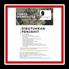 Entdecke rezepte, einrichtungsideen, stilinterpretationen und andere ideen zum ausprobieren. Lowongan Jahit Dibawa Pulang Belajar