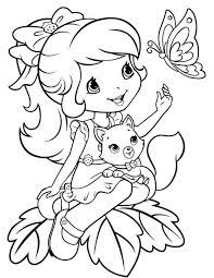 9 strawberry drawing gambar for free download on ayoqq org. Pin By Rebecca Monk On Coloring Pages Coloring Pages For Girls Strawberry Shortcake Coloring Pages Cartoon Coloring Pages