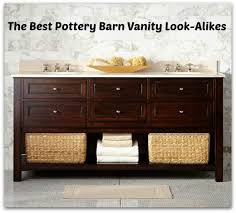 Shop pottery barn for single sink, double sink and custom bathroom vanities. Pottery Barn Look Alike Bathroom Vanities
