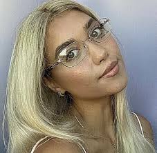 Shawn Messenger 10 Art Glass Vase Floral Design Hand Blown Colorful Home  Decor