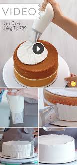 If You Find It A Challenging To Use A Spatula To Smoothly Ice A Buttercream Cake You Can Also Use Cake Decorating For Beginners Frosting Recipes Cake Recipes