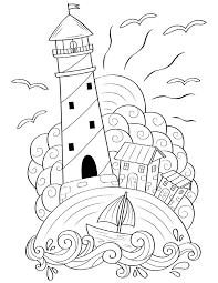 New mexico tree coloring page coloring home. Lighthouse Coloring Pages Impressive Gallery Whitesbelfast Com