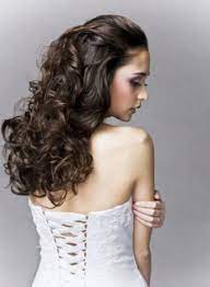 Bridal Hair Down Curly Curly Wedding Hair Hair Styles Thick Hair Styles