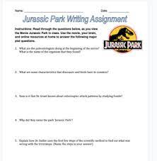 Revisit each of the movies in the iconic franchise and find out how to watch each one. Jurassic Park Movie Questions Worksheets Teaching Resources Tpt