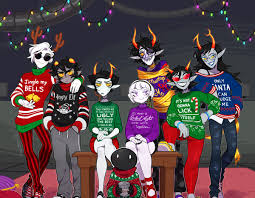 Check spelling or type a new query. Indigonite Midnight Gang On Twitter Ugly Christmas Sweaters Are A Universal Tradition Homestuck