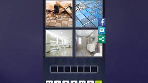 Was ist die 6 briefe zu beantworten, um die 4 bilder 1 wort mit ein badezimmer mit zwei waschbecken, eine weiße schüssel mit markierungen auf der seite und blauen und weißen fliesen, ein wasserfall. 4 Bilder 1 Wort Losung Fliesen Fliesen Bad Bad Youtube
