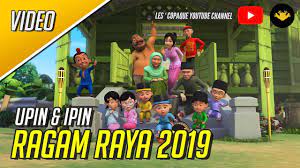 Upin, ipin and their friends come across a mystical 'keris' that opens up a portal and transports them straight into the heart of a kingdom. Upin Ipin Ragam Raya 2019 Music Video Youtube
