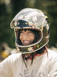 Moto Lady Motorbike Helmet Women Riding Motorcycles Riding