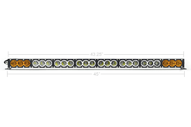 43 Amber White Dual Function Led Bar
