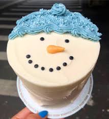 Designed by kathryn sturrock, moulded and manufactured excl. Magnolia Bakery Frosty The Snowman Cake Wanted To Say Facebook