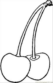 Coloring Pages Roberts Red Heart Cherry Food Fruits Cherries Free Printable Coloring Fruit Coloring Pages Coloring Pages Free Printable Coloring Pages