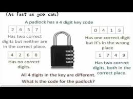 Get contact details & address of companies manufacturing and supplying padlock, pad lock, padlock set across india. Logic 4 Digit Key Code What Is The Code For The Padlock Youtube
