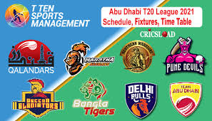 Abu dhabi t10 league time table has been shifted to january 2021 instead of november 2020, due to the coronavirus situation, as the safety of the players is abu dhabi t10 tickets and schedule. Abu Dhabi T10 League 2021 Schedule Fixtures Time Table Full Squads