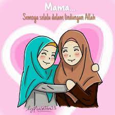 30 gambar kartun muslimah bercadar syari cantik lucu terbaru. Kartun Muslimah Semoga Allah Selalu Melindungi Mama Facebook