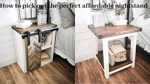 Choose from our large selection of rustic and transitional nightstands and end tables including old hickory saplings, reclaimed wood planks, and character woods are incorporated into these distinctive. 16 Unique Rustic Wooden Nightstand Options 5 Tips To Find The Right One
