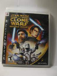 Playstation 3 Ps3 Video Game Star Wars The Clone Wars Republic Heroes Video Games Ps3 Star Wars Games Clone Wars