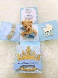 A Personal Favorite From My Etsy Shop Https Www Etsy Com Listing 486429707 Prince Th Baby Shower Invitations Unique Baby Shower Invites Baby Bear Baby Shower