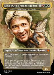 Flavor deck with reptile proxies, casual play