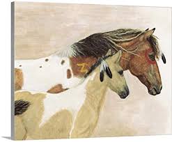 More from this artist similar designs. Amazon Com Buckskin Paints Majestic Horses Canvas Wall Art Print Horse Artwork Posters Prints